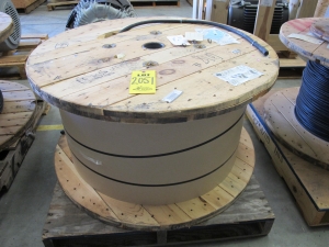 LOT (1644 FT) OF CABLE, ELECTRICAL TYPE, 14 AWG SIZE, 600V RATING, COPPER MATERIAL, 10 CONDUCTOR, CONTROL KIND. NON-SHIELDED, CROSS-LINKED POLY-ETHYLENE INSULATED, HYPALON JACKET, BLACK, CABLE CODE E07, FIREWALL III (W-44) LOADING & HANDLING FEE $15-